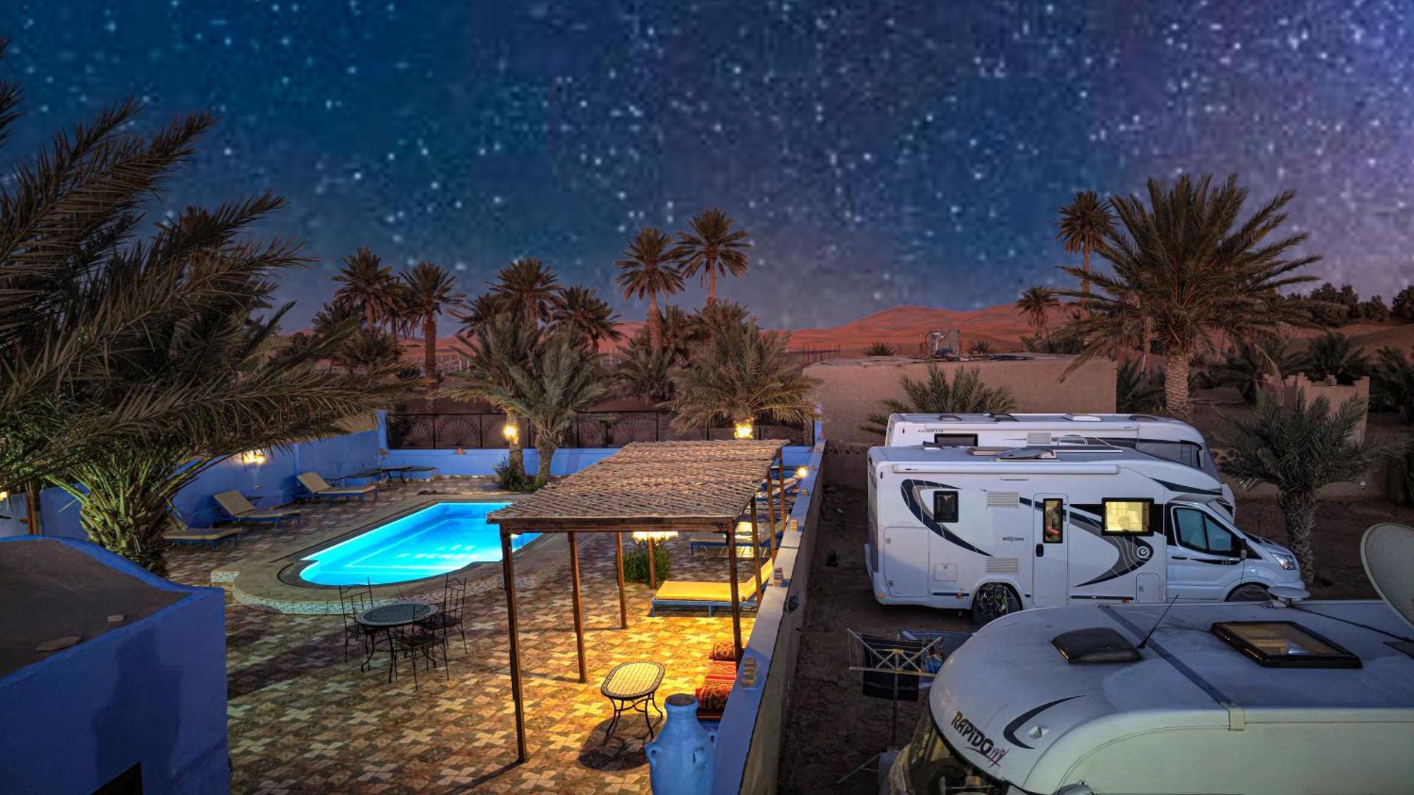 Hotel Les Roches Merzouga Exterior photo