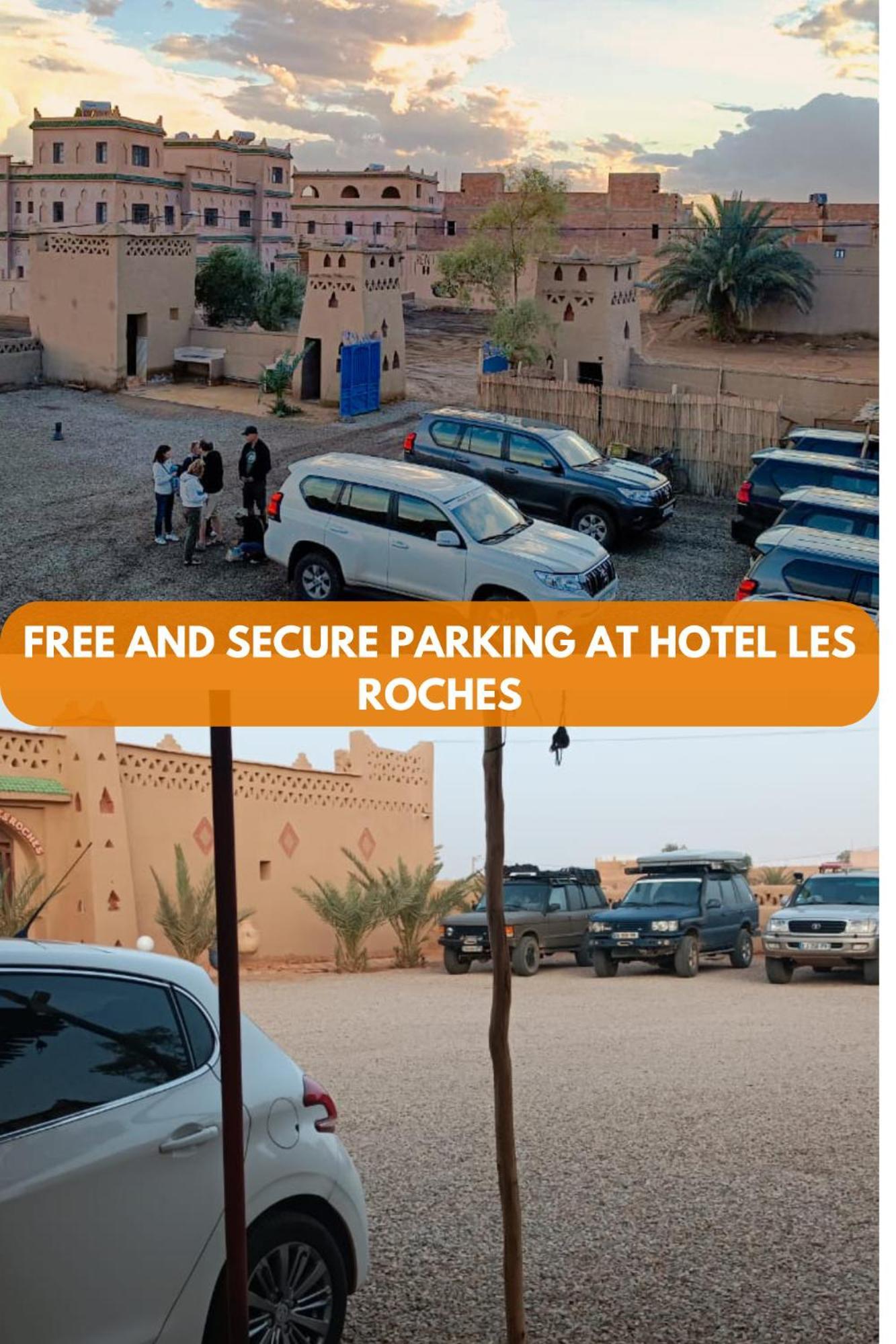 Hotel Les Roches Merzouga Exterior photo